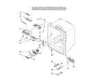 KitchenAid KRFC90100B0 refrigerator liner parts diagram