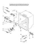 Refrigerator liner parts
