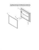 Freezer door parts