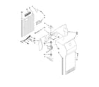 KitchenAid KSRD22FTST03 air flow parts diagram
