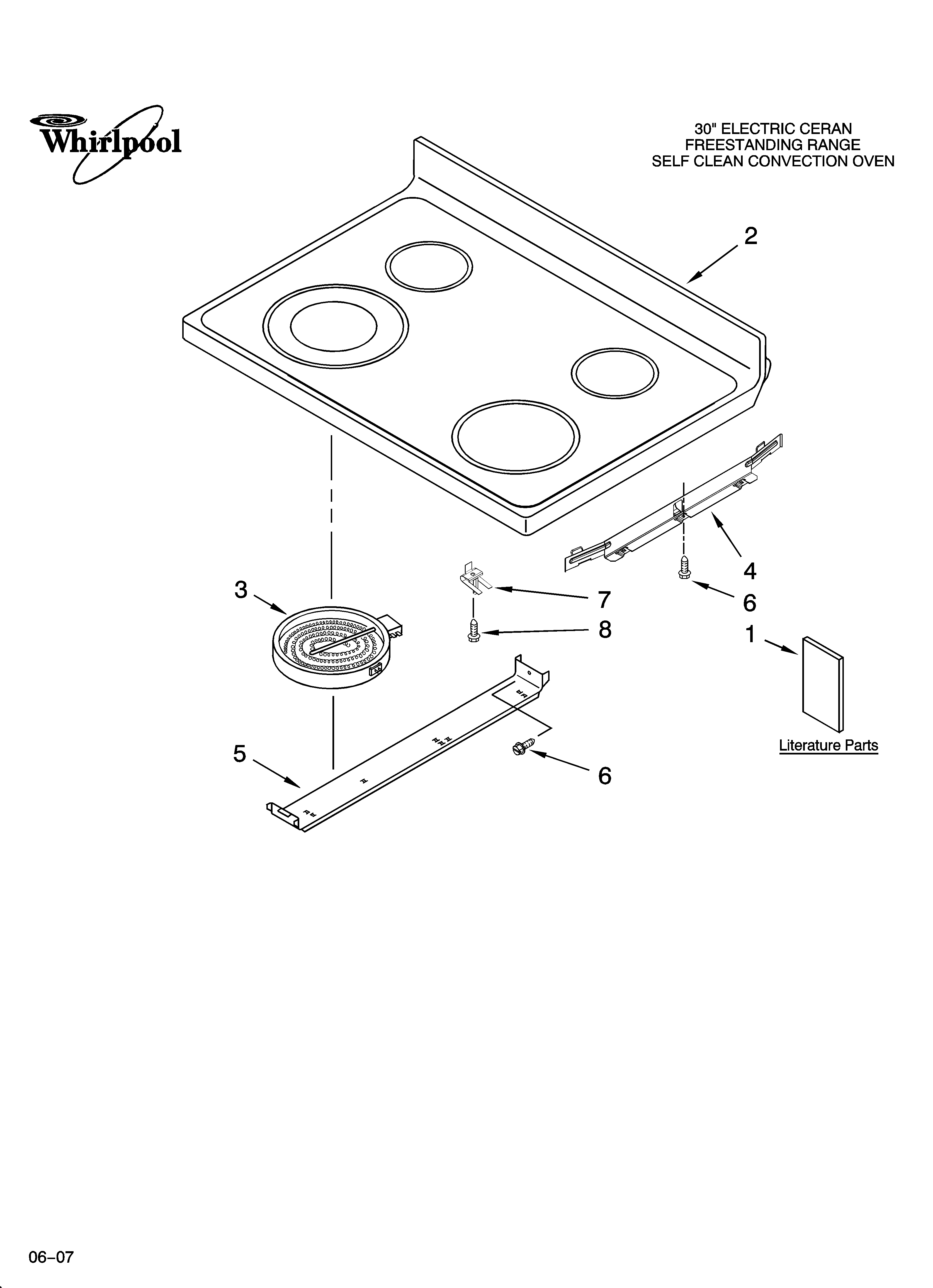 Cooktop parts