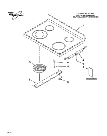 Cooktop parts