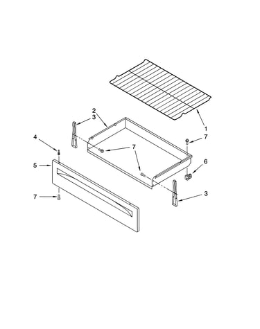 Drawer & broiler parts