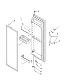 Refrigerator door parts