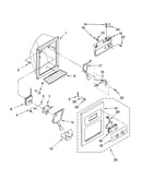 Dispenser front parts