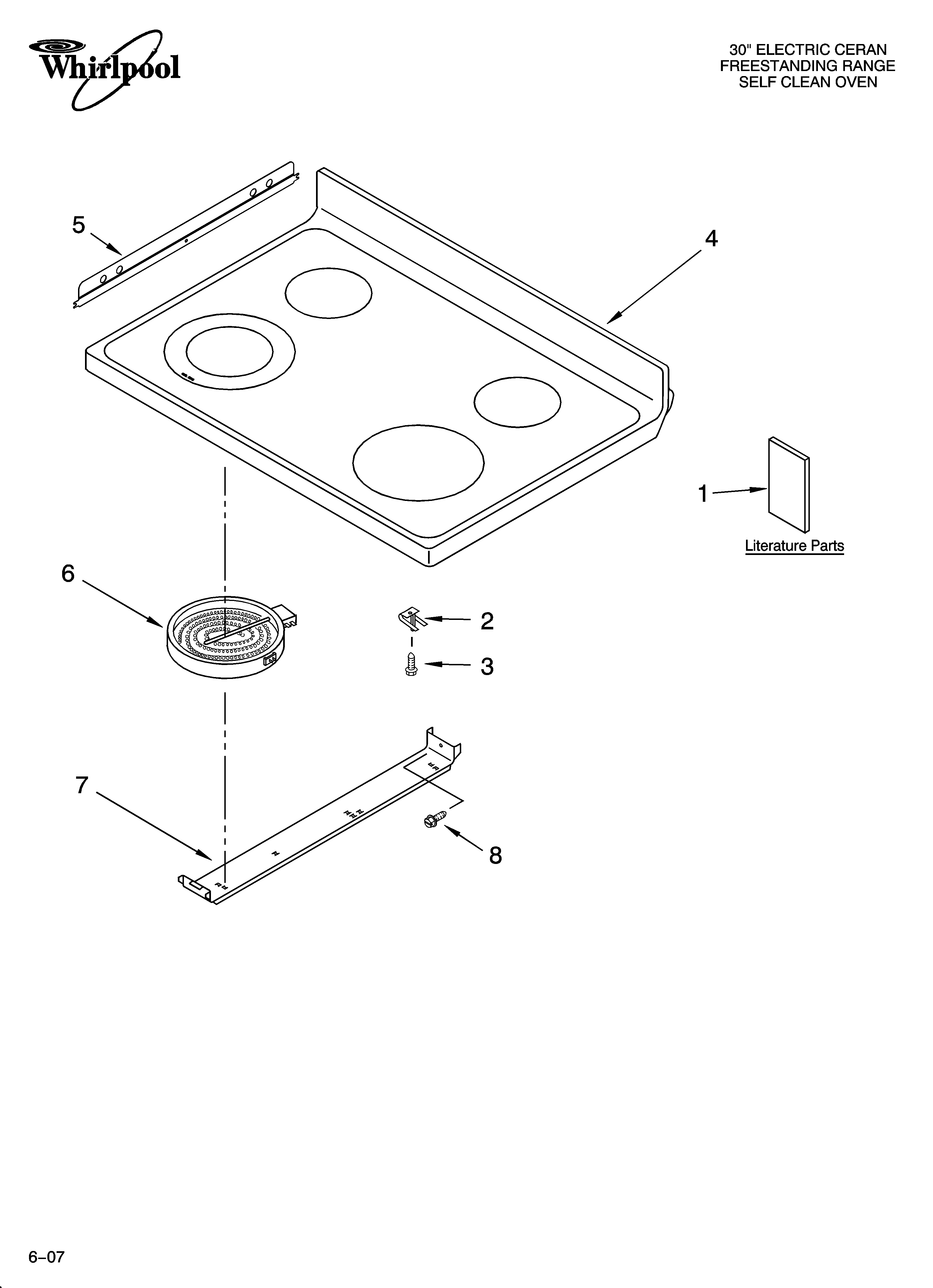 Cooktop parts
