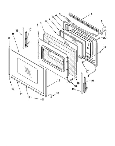 Door parts, optional parts