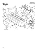 Washer/dryer control panel parts