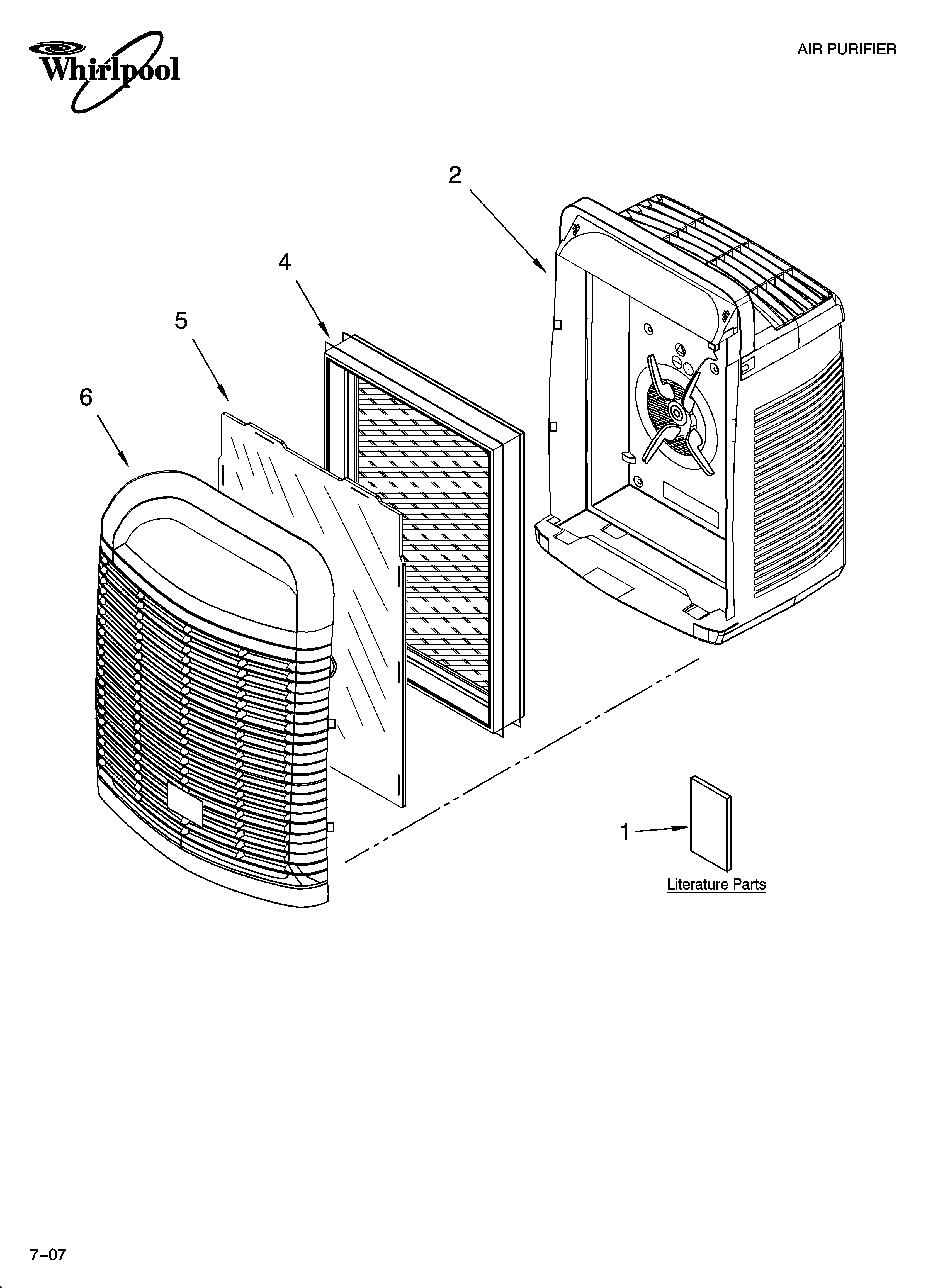 Air cleaner parts