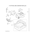 GE PFD28KSLISS optional accessories diagram