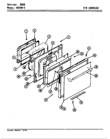 Door (w256w-c) (w256w-c)