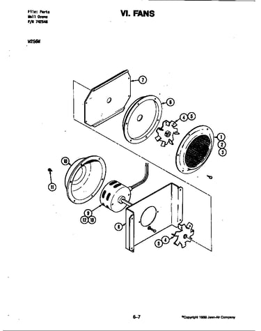 Blower motor/cooling (w256w) (w256w)