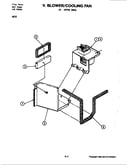 Blower motor (cooling fan upper)