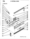 Control panel (lower w205)