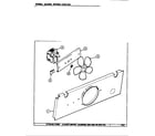 Jenn-Air W122 blower motor (cooling) diagram