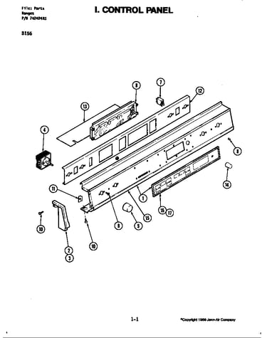 Control panel (d156)