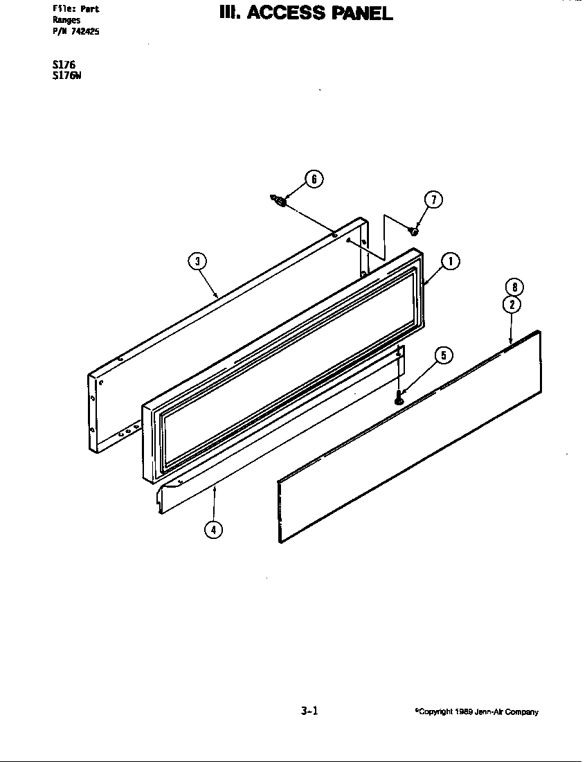 ACCESS PANEL (S176W) (S176W)