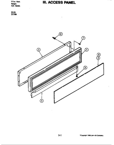Access panel (s176w) (s176w)