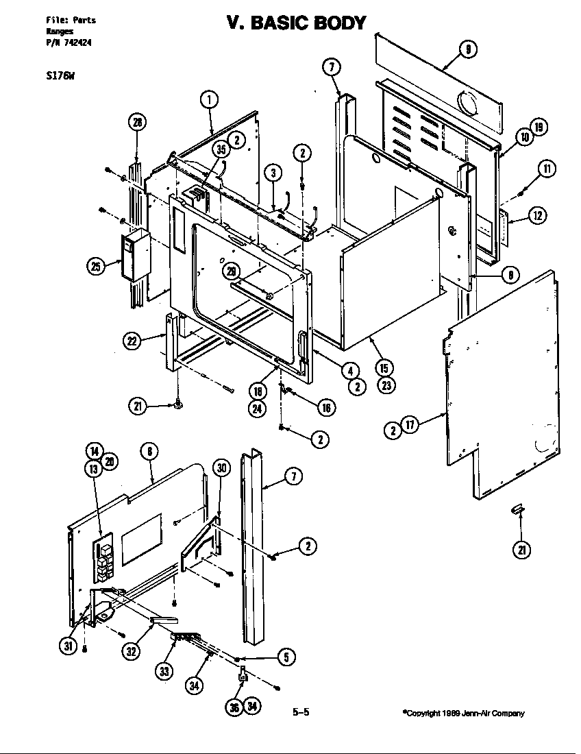 BASIC BODY (S176W) (S176W)