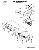 Blower motor-blower/plenum (s176w) (s176w)