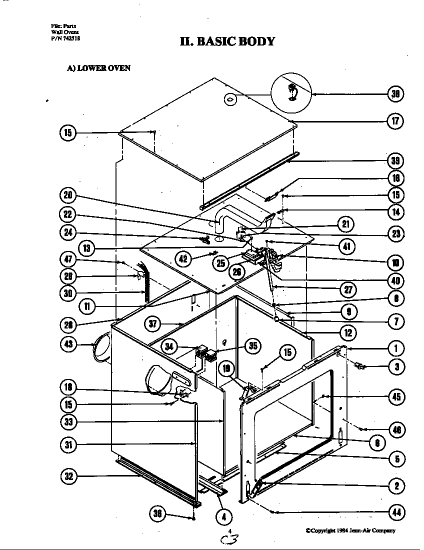 BODY-LOWER OVEN