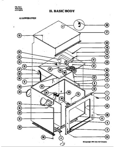 Body-lower oven