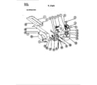 Jenn-Air W204 fan (upper) diagram