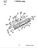 Control panel (s156w) (s156w)