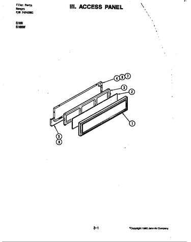 Access panel (s156w) (s156w)
