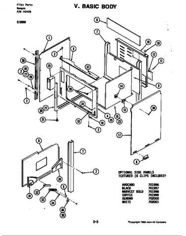 Basic body (s156w) (s156w)