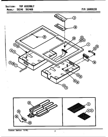 Top assembly