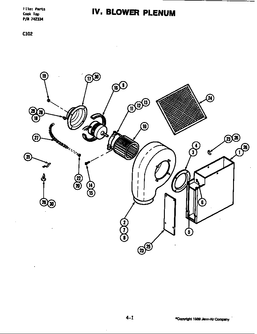 BLOWER PLENUM