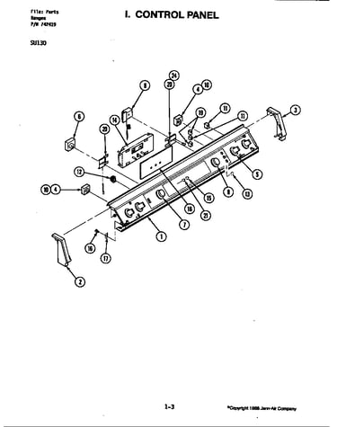 Control panel