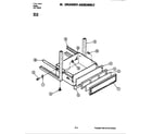 Jenn-Air SU130 drawer assembly diagram