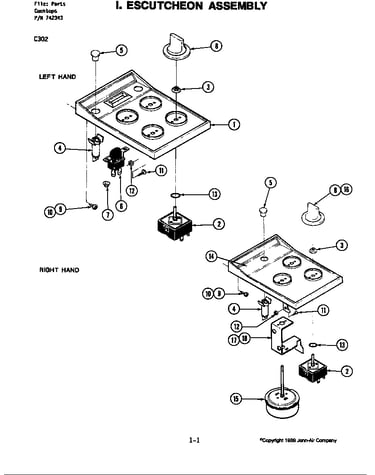 Escutcheon assembly