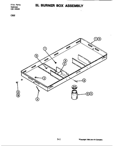 Burner box assembly