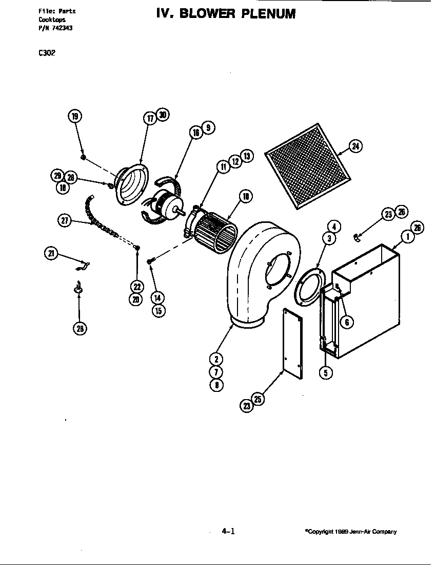 BLOWER PLENUM