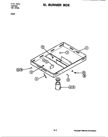 Top assembly