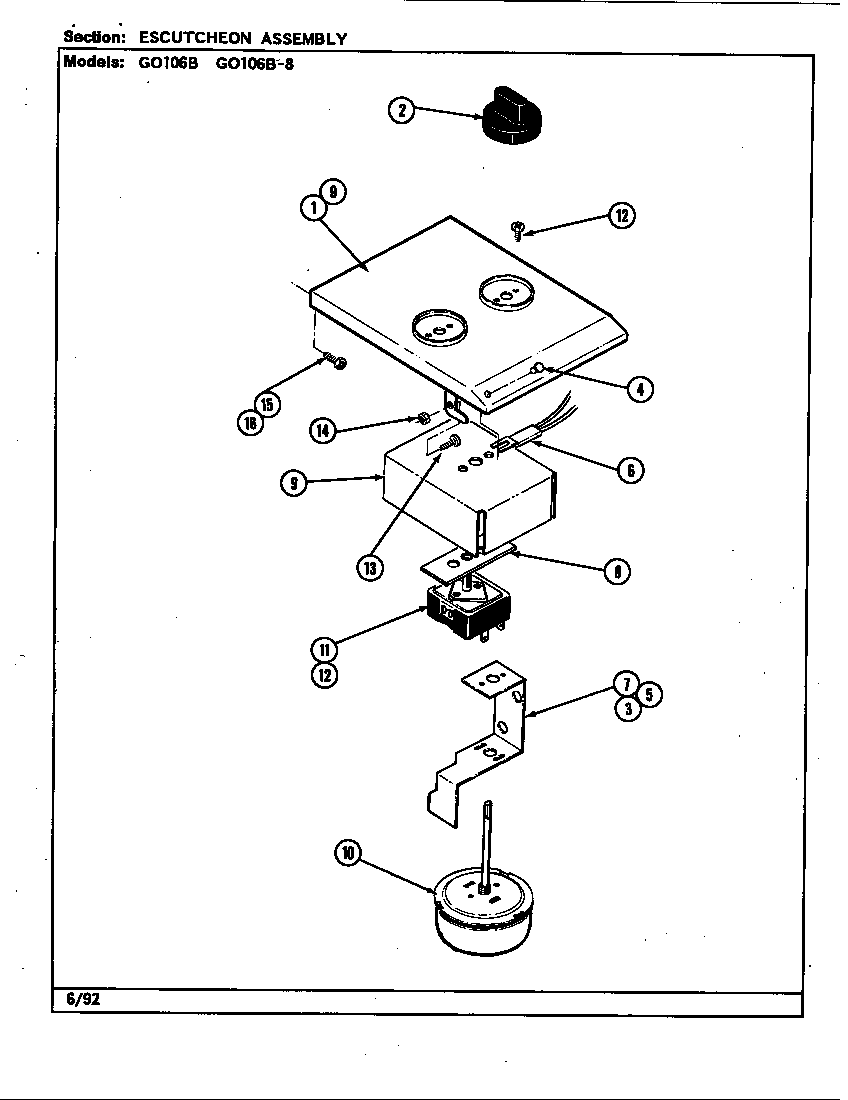 ESCUTCHEON ASSEMBLY