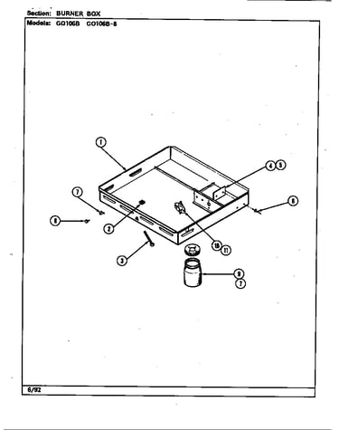 Burner box