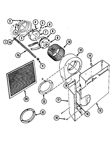 Blower plenum