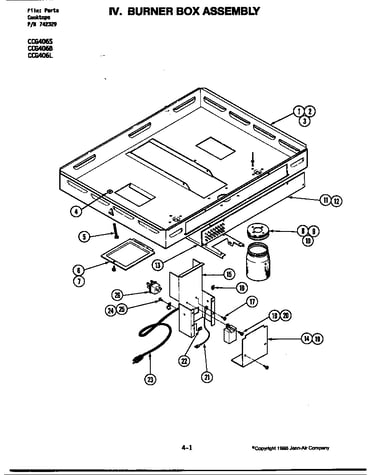 Burner box