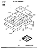 Top assembly (ccg406b) (ccg406l)