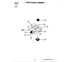 Jenn-Air C226W-C escutcheon diagram