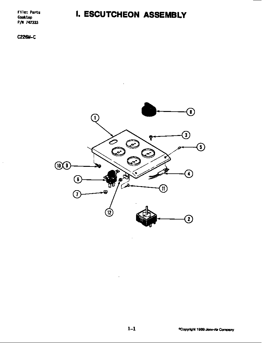Escutcheon