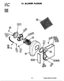 Blower plenum