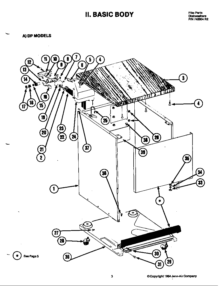 BODY (DP450,DP450-C)