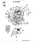 Tub liner (du588, du588w)