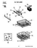 Tub assembly (du588, du588w)