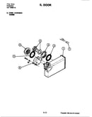 Door assembly (du588w) (du588w)